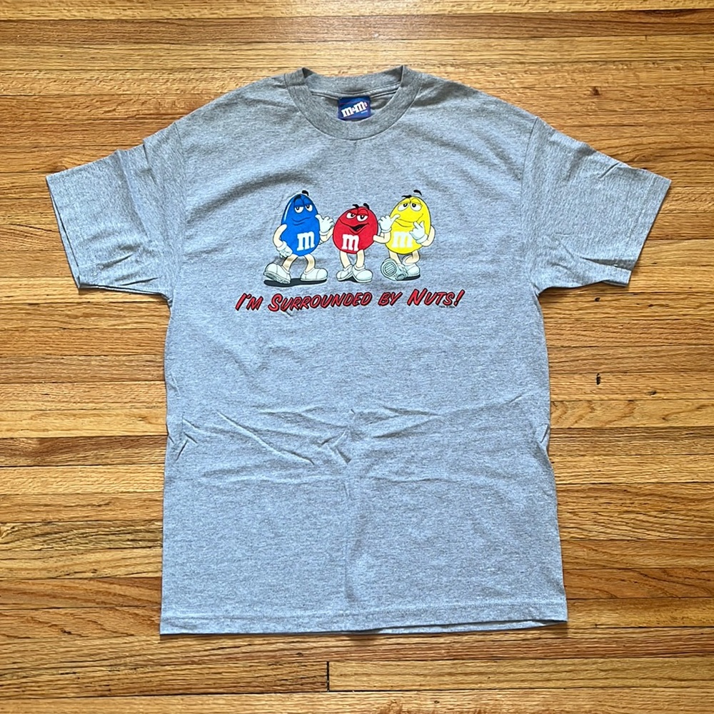 Vintage M&Ms T-Shirt / Im Surrounded By Nuts! / Large / 2000s